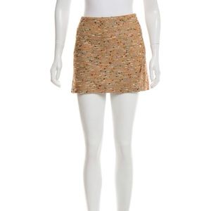 Diane von Furstenburg DVF Tweed Mini Skirt 4